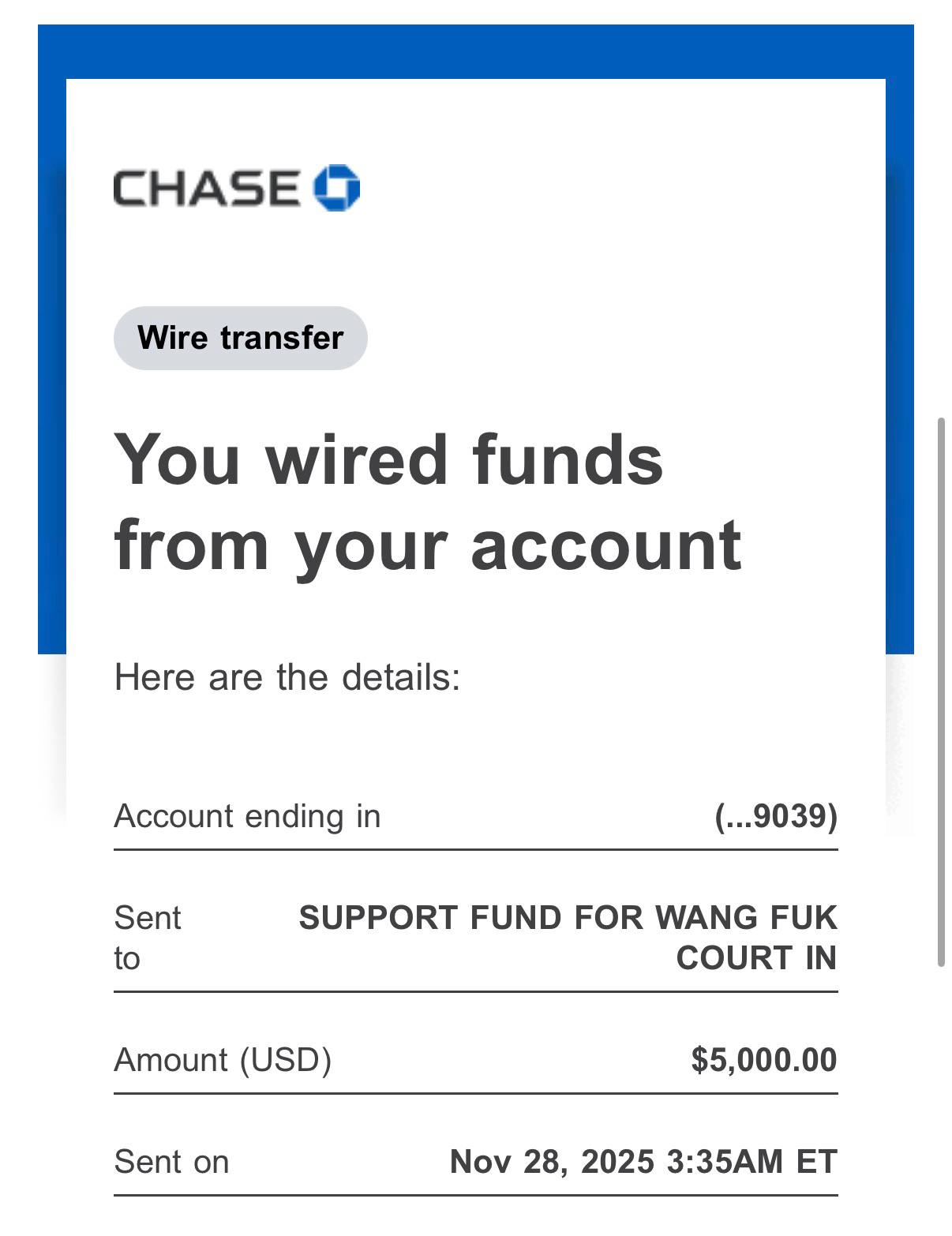 DMIT向香港火灾捐款5000美元